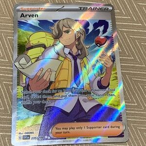 Arven Trainer Supporter Card
